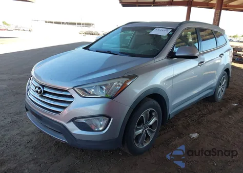 2014 Hyundai Santa Fe Gls from USA, damaged, VIN KM8SM4HFXEU057234